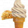 Apple Pie Flavor Soft Ice Cream