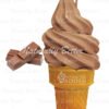 Chocolate Ice Cream Cone - Soft Serve