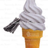 Licorice Soft Serve Ice Cream